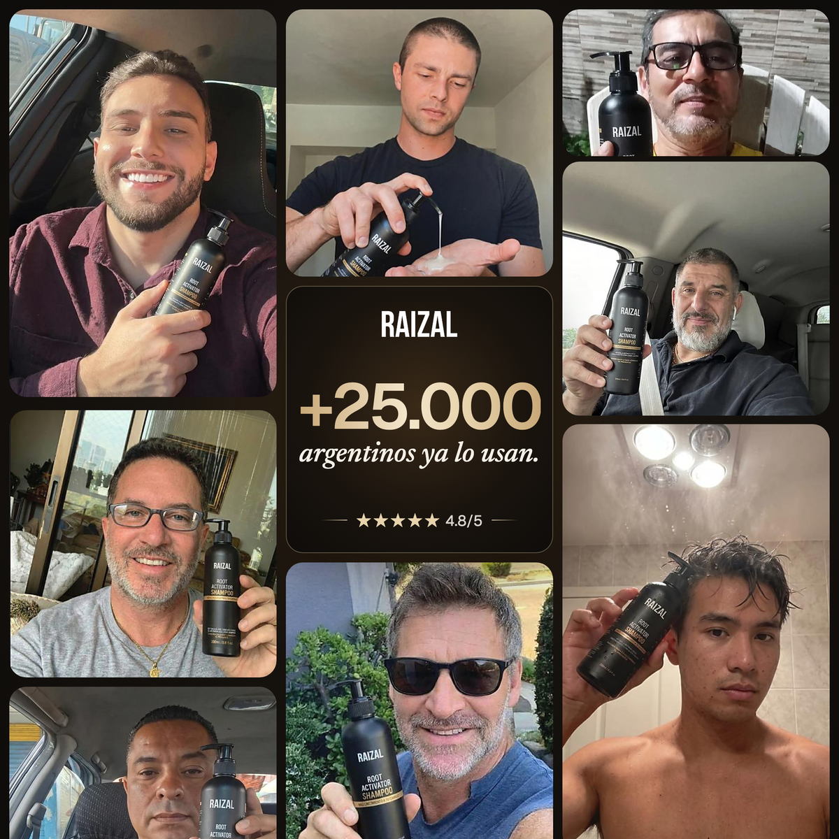 RAIZAL™ - Shampoo Activador de Raices Capilares