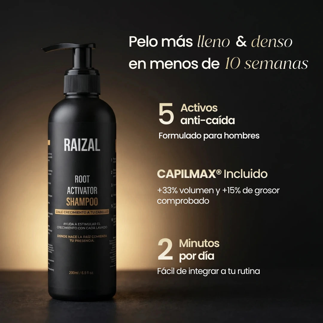RAIZAL™ - Shampoo Activador de Raices Capilares