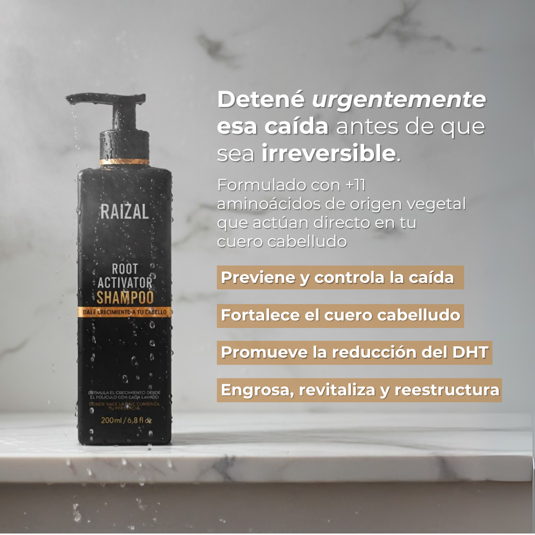 RAIZAL™ - Shampoo Activador de Raices Capilares
