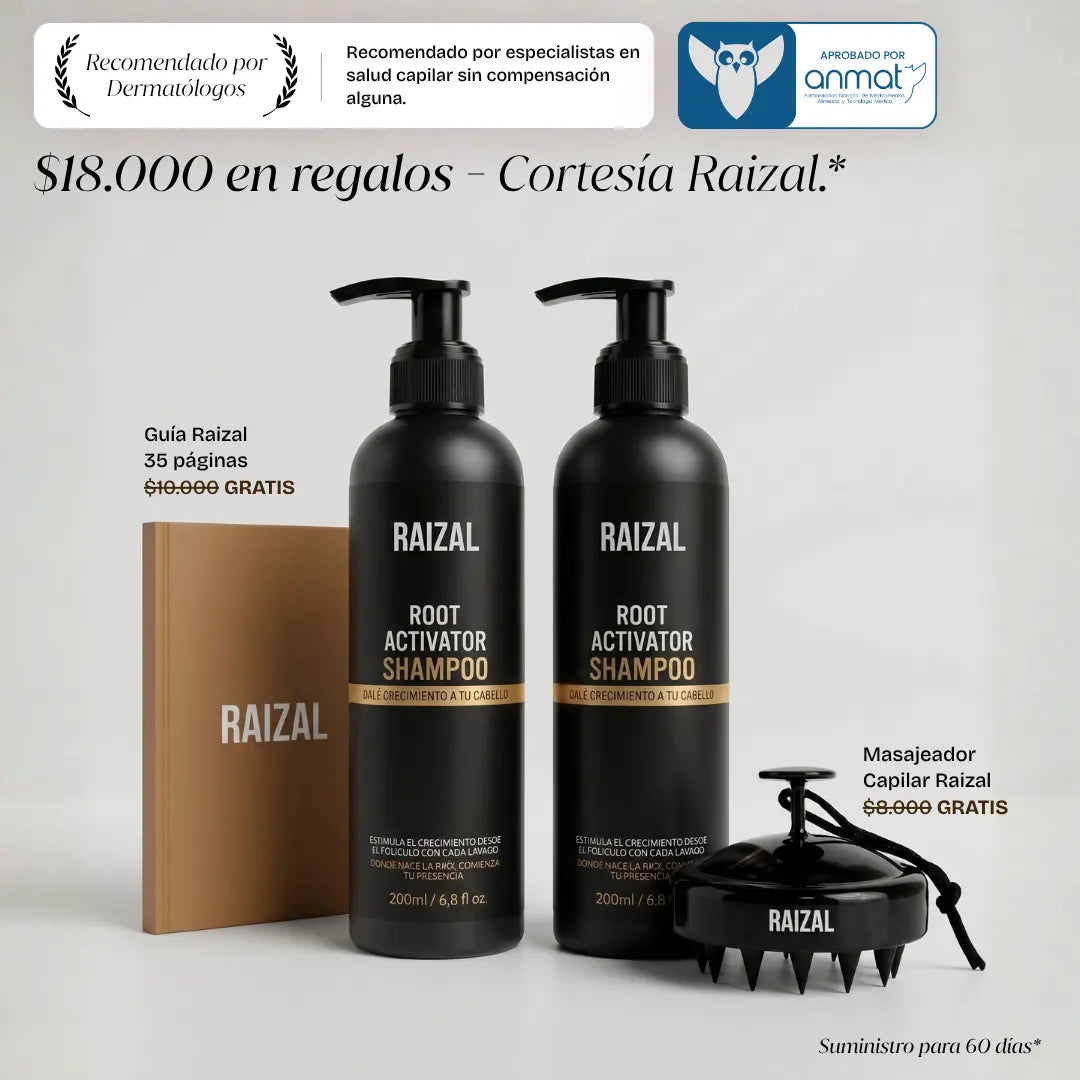 RAIZAL™ - Shampoo Activador de Raices Capilares