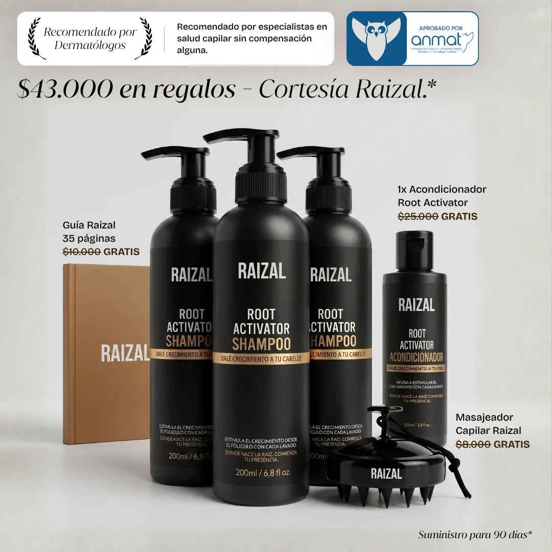 RAIZAL™ - Shampoo Activador de Raices Capilares