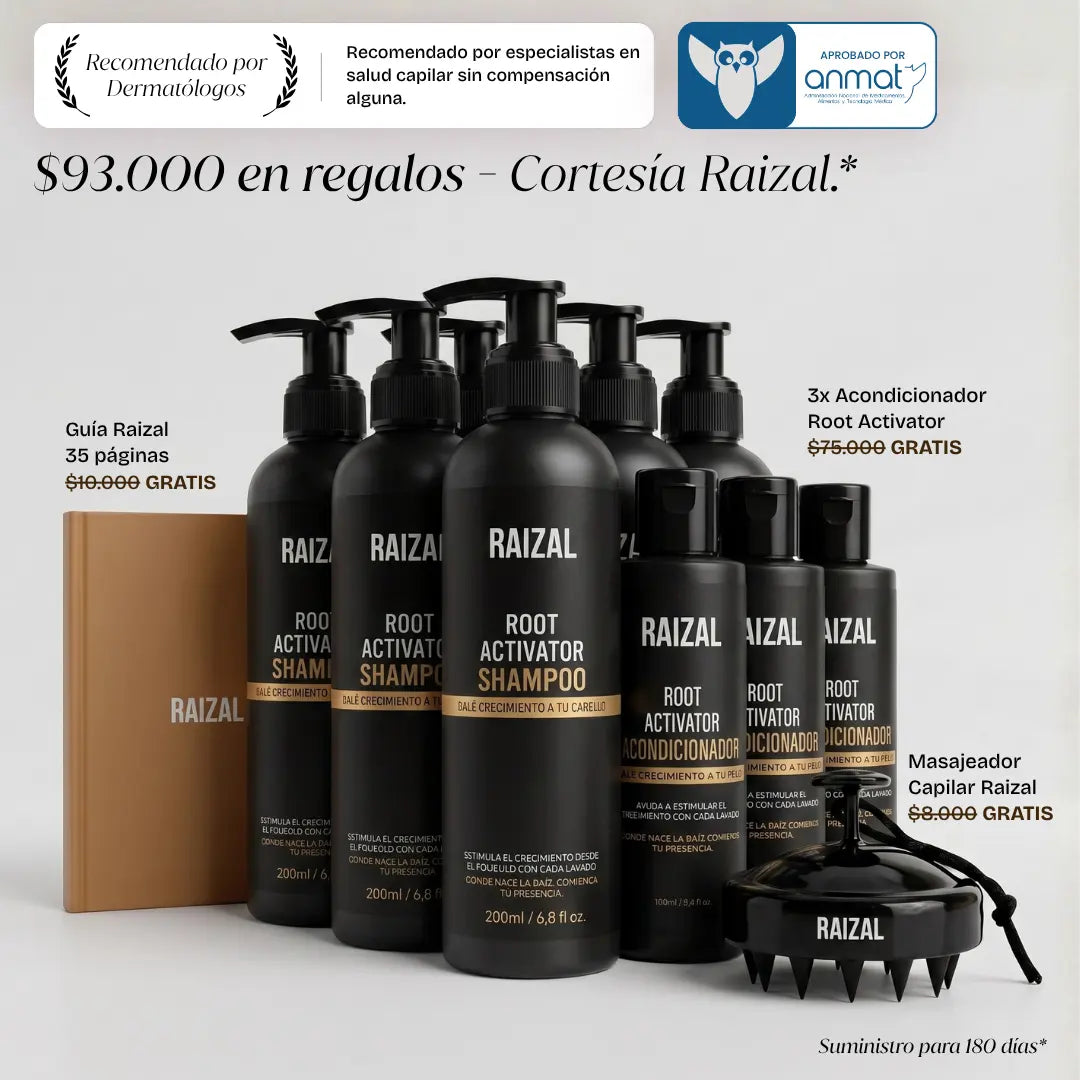 RAIZAL™ - Shampoo Activador de Raices Capilares