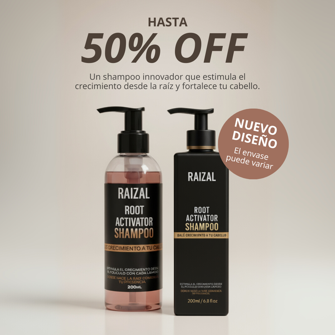 Raizal - Shampoo Activador de Raíces Capilares - 2x1