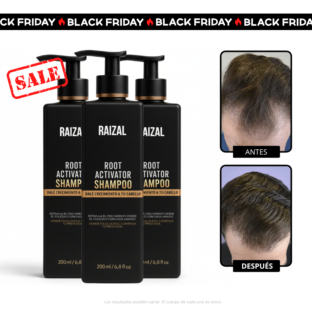 RAIZAL™ - Shampoo Activador de Raices Capilares