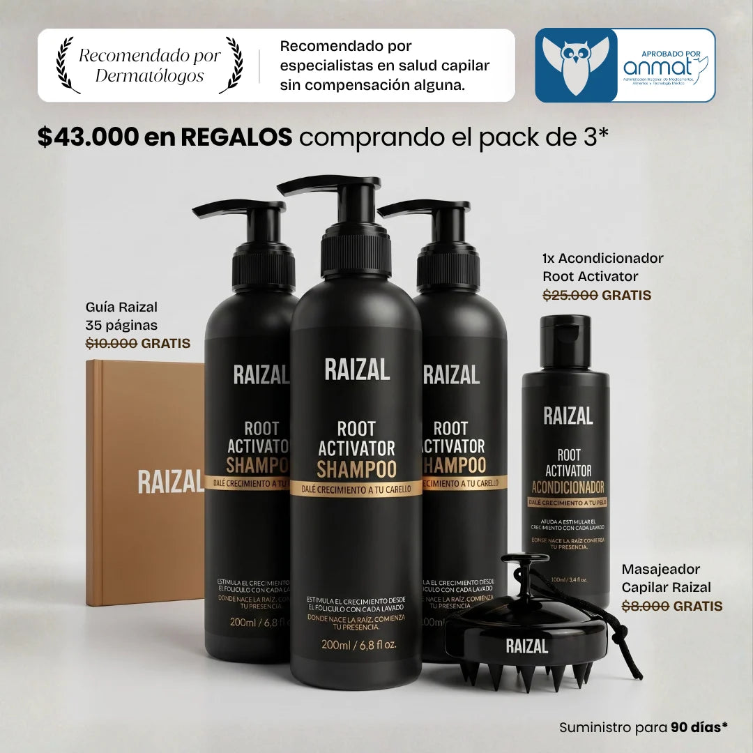 RAIZAL™ - Shampoo Activador de Raices Capilares