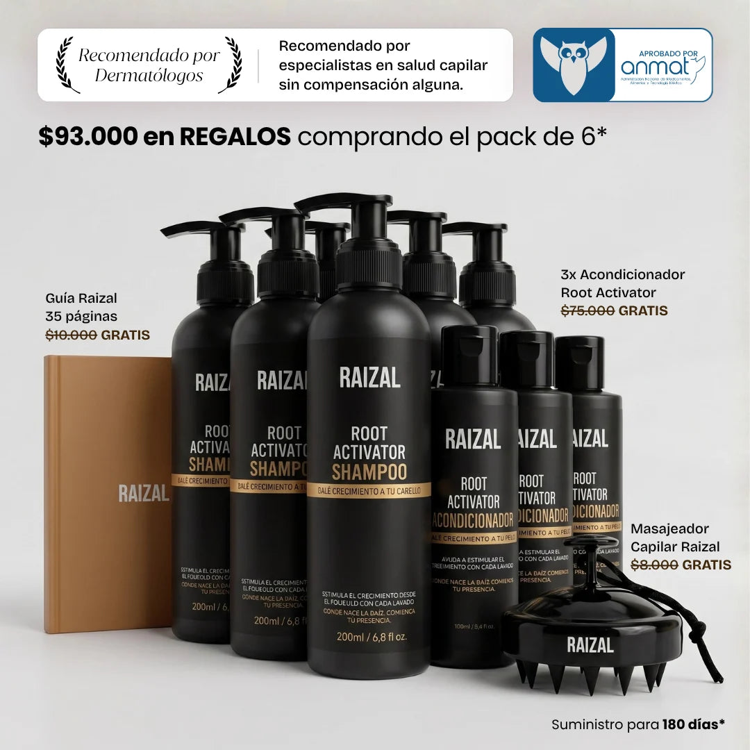 RAIZAL™ - Shampoo Activador de Raices Capilares